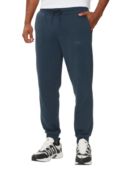 "Calvin Klein Jeans Hosen im Sale | Calvin Klein Jeans Herren Sweatpants Blau online kaufen"|Planet-Deluxe