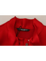 Tops & T-Shirts Elegant Red Ascot Collar Blouse 1.030,00 € 8058990139691 | Planet-Deluxe