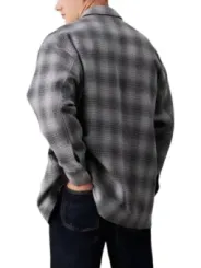 "Calvin Klein Jeans Hemden im Sale | Calvin Klein Herrenhemd Kariert Grau Herbst/Winter online kaufen"|Planet-Deluxe