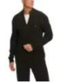 "Calvin Klein Jeans Cardigans im Sale | Calvin Klein Herren Zip-Up Cardigan Schwarz online kaufen"|Planet-Deluxe