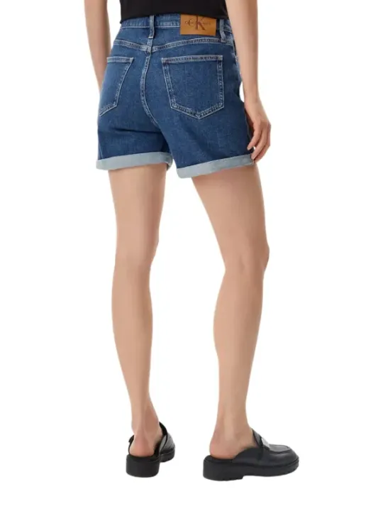 "Calvin Klein Jeans Shorts im Sale | Calvin Klein Damen Sommer Shorts Blau online kaufen"|Planet-Deluxe