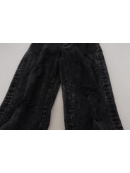 Jeans & Pants Elegant Black Denim Pants 690,00 € 8058990944288 | Planet-Deluxe
