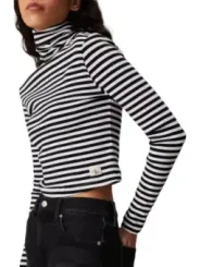 "Calvin Klein Jeans Tops im Sale | Calvin Klein Streifen-Top Damen online kaufen"|Planet-Deluxe