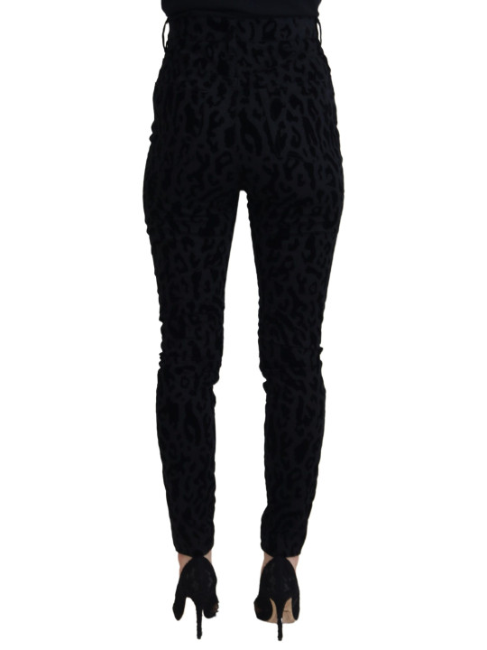Jeans & Pants Chic Leopard Print Denim Elegance 530,00 € 8050249422387 | Planet-Deluxe