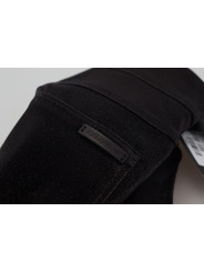 Jeans & Pants Elegant Black Denim Pants - Tailored Fit 830,00 € 8053286374404 | Planet-Deluxe