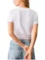 "Calvin Klein Jeans T-Shirts im Sale | Calvin Klein Damen Bio-Baumwolle T-Shirt Weiß online kaufen"|Planet-Deluxe