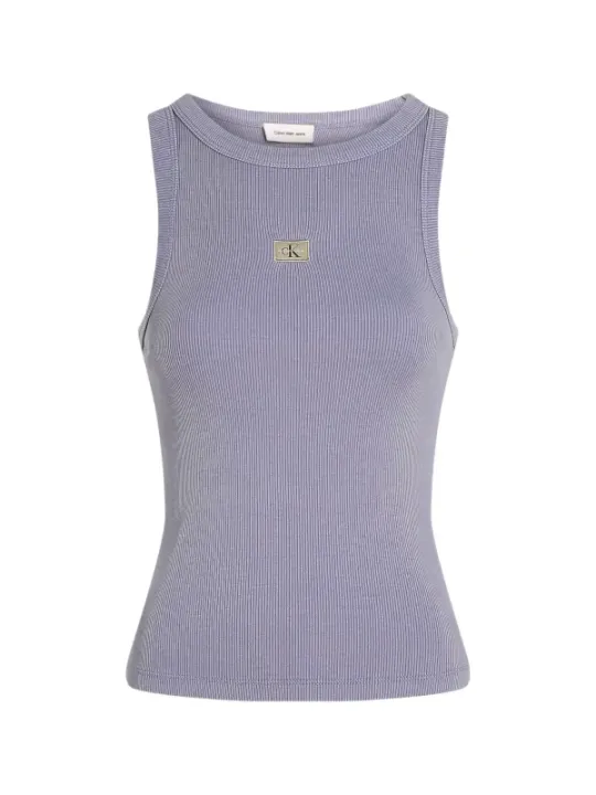 "Calvin Klein Jeans Tops im Sale | Calvin Klein Violett Top online kaufen"|Planet-Deluxe