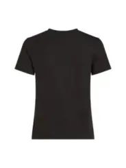 "Calvin Klein Jeans T-Shirts im Sale | Calvin Klein Jeans Damen Basic T-Shirt Schwarz online kaufen"|Planet-Deluxe