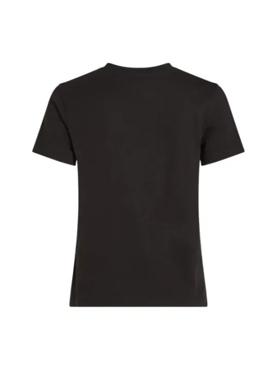 "Calvin Klein Jeans T-Shirts im Sale | Calvin Klein Jeans Damen Basic T-Shirt Schwarz online kaufen"|Planet-Deluxe