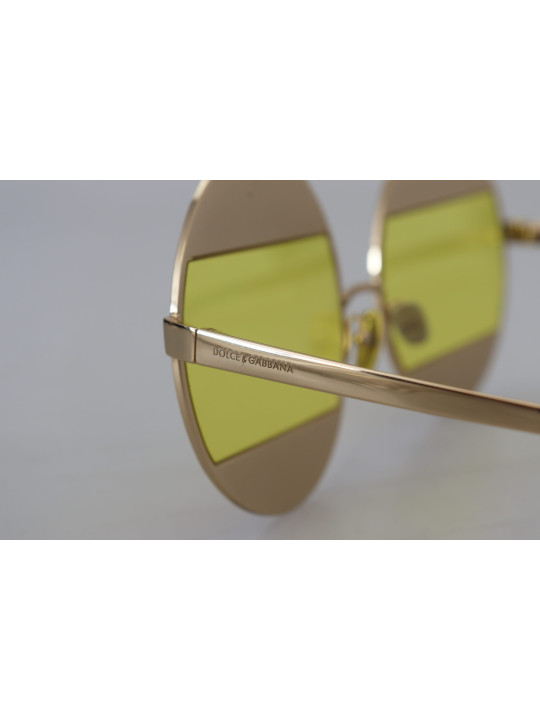 Sunglasses for Women Crystal Embellished Gold Oval Sunglasses 1.750,00 € 8058301889550 | Planet-Deluxe