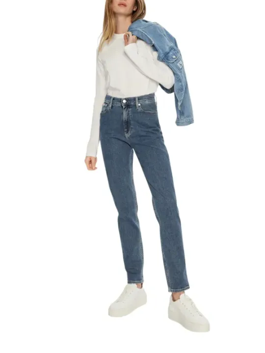 "Calvin Klein Jeans Jeans im Sale | Calvin Klein Damenjeans Blau 485069 online kaufen"|Planet-Deluxe