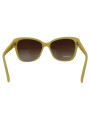 Sunglasses for Women Chic Yellow Acetate Gradient Sunglasses 230,00 € 8051043804904 | Planet-Deluxe
