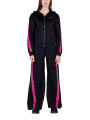 Schwarzer EA7 Jogginganzug mit Streifen