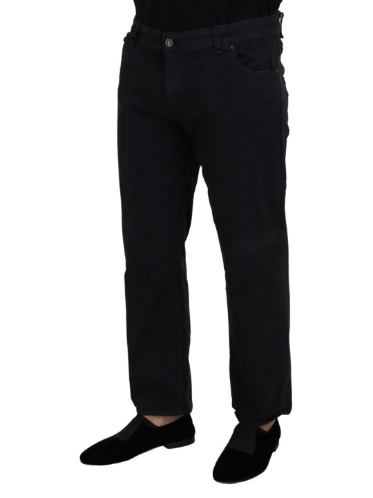 Jeans & Pants Elegant Black Mainline Cotton Jeans 230,00 € 8058301882490 | Planet-Deluxe