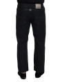 Jeans & Pants Elegant Black Mainline Cotton Jeans 230,00 € 8058301882490 | Planet-Deluxe