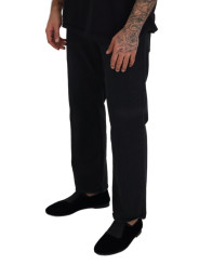 Jeans & Pants Elegant Black Mainline Cotton Jeans 230,00 € 8058301882490 | Planet-Deluxe