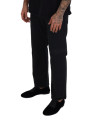 Jeans & Pants Elegant Black Mainline Cotton Jeans 230,00 € 8058301882490 | Planet-Deluxe