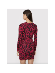 Dresses Chic Leopard Texture Dress in Pink and Black 290,00 € 8055204647034 | Planet-Deluxe