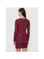 Dresses Chic Leopard Texture Dress in Pink and Black 290,00 € 8055204647034 | Planet-Deluxe