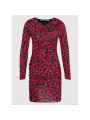 Dresses Chic Leopard Texture Dress in Pink and Black 290,00 € 8055204647034 | Planet-Deluxe