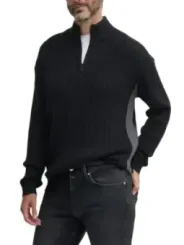 "Calvin Klein Jeans Cardigans im Sale | Calvin Klein Herren Cardigan Herbst/Winter schwarz online kaufen"|Planet-Deluxe
