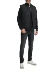 "Calvin Klein Jeans Cardigans im Sale | Calvin Klein Herren Cardigan Herbst/Winter schwarz online kaufen"|Planet-Deluxe