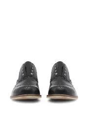 Schwarze Herren Brogues aus Italien