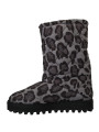 Boots Elegant Gray Leopard Mid Calf Boots 1.110,00 € 8057142188433 | Planet-Deluxe