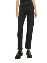 "Calvin Klein Jeans Jeans im Sale | Calvin Klein Damen Stretchjeans Schwarz online kaufen"|Planet-Deluxe