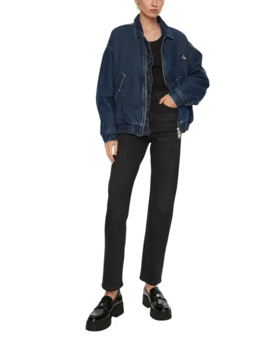 "Calvin Klein Jeans Jeans im Sale | Calvin Klein Damen Stretchjeans Schwarz online kaufen"|Planet-Deluxe