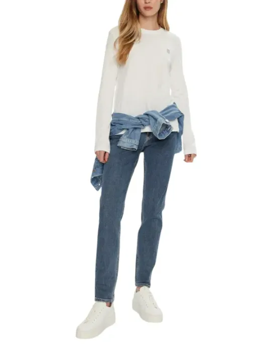 "Calvin Klein Jeans Pullover im Sale | Calvin Klein Classic Weiß Pullover online kaufen"|Planet-Deluxe