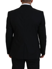 Blazers Sicilian Style Black Single Breasted Blazer 2.570,00 € 8058091917228 | Planet-Deluxe