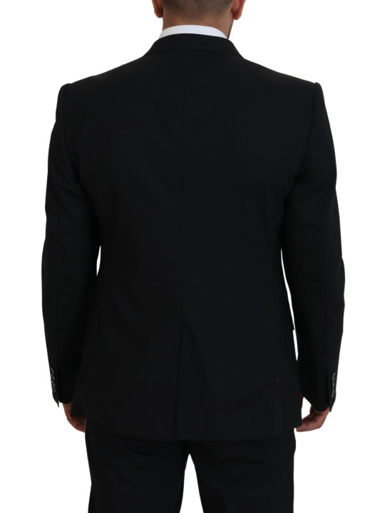 Blazers Sicilian Style Black Single Breasted Blazer 2.570,00 € 8058091917228 | Planet-Deluxe