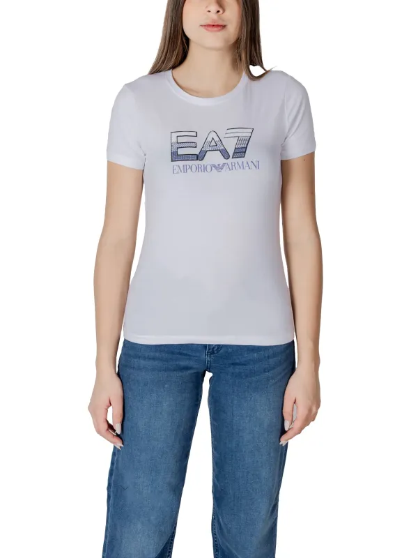 "Ea7 T-Shirts im Sale | Ea7 Damen Sommer T-Shirt 485037 online kaufen"|Planet-Deluxe