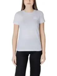 "Armani Exchange T-Shirts im Sale | Armani Exchange Weißes Damen-T-Shirt online kaufen"|Planet-Deluxe