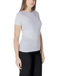 "Armani Exchange T-Shirts im Sale | Armani Exchange Weißes Damen-T-Shirt online kaufen"|Planet-Deluxe