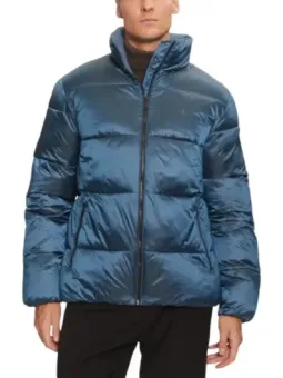 Calvin Klein Herren Pufferjacke Blau - Herbst/Winter 