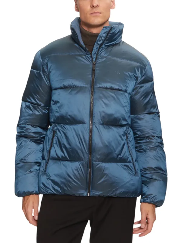 "Calvin Klein Jeans Jacken im Sale | Calvin Klein Herren Pufferjacke Blau 100% Polyamid online kaufen"|Planet-Deluxe