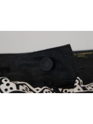 Jeans & Pants Elegant Bandana Print Silk-Cotton Pants 1.240,00 € 8054802304257 | Planet-Deluxe