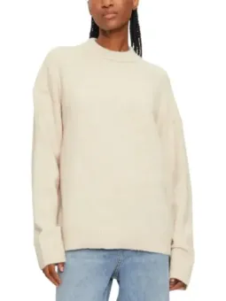 Calvin Klein Beige Damenpullover - Stilvoll für Herbst/Winter