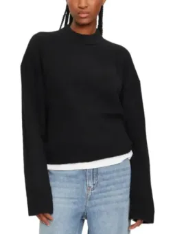 Calvin Klein Damen-Pullover Schwarz: Herbst/Winter-Essential