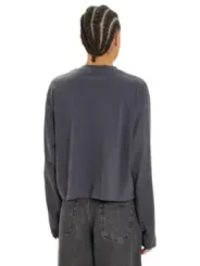 "Calvin Klein Jeans Jeans im Sale | Calvin Klein Jeans Graues Longsleeve online kaufen"|Planet-Deluxe