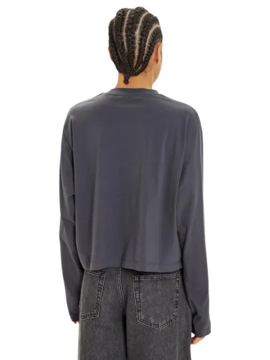 "Calvin Klein Jeans Jeans im Sale | Calvin Klein Jeans Graues Longsleeve online kaufen"|Planet-Deluxe