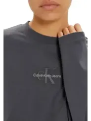"Calvin Klein Jeans Jeans im Sale | Calvin Klein Jeans Graues Longsleeve online kaufen"|Planet-Deluxe