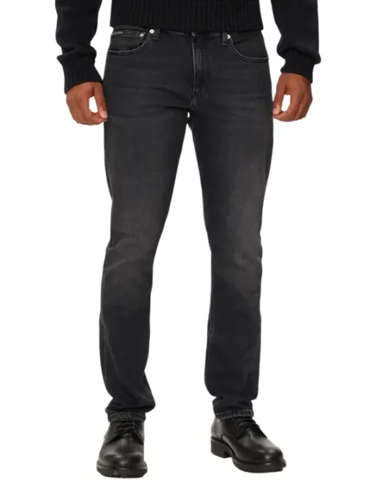"Calvin Klein Jeans Jeans im Sale | Calvin Klein Herren Jeans Herbst Winter Schwarz online kaufen"|Planet-Deluxe