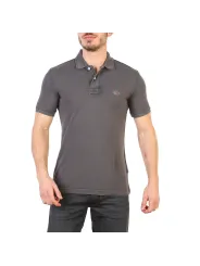Graues Napapijri Polohemd lässiger Stil