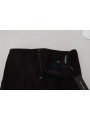 Jeans & Pants Elegant Black Virgin Wool Trousers 960,00 € 805145699115 | Planet-Deluxe