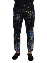 Jeans & Pants Exquisite Color Splash Print Denim Pants 1.370,00 € 8057155433186 | Planet-Deluxe