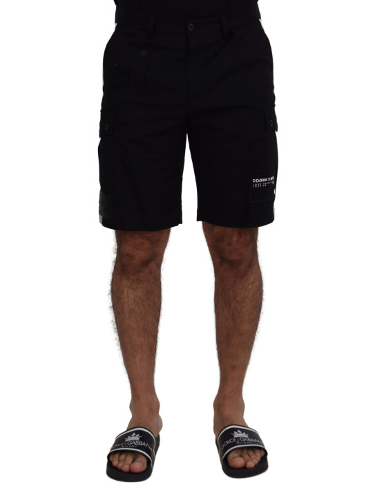 Shorts Elegant MainLine Black Shorts 880,00 € 8057155749065 | Planet-Deluxe