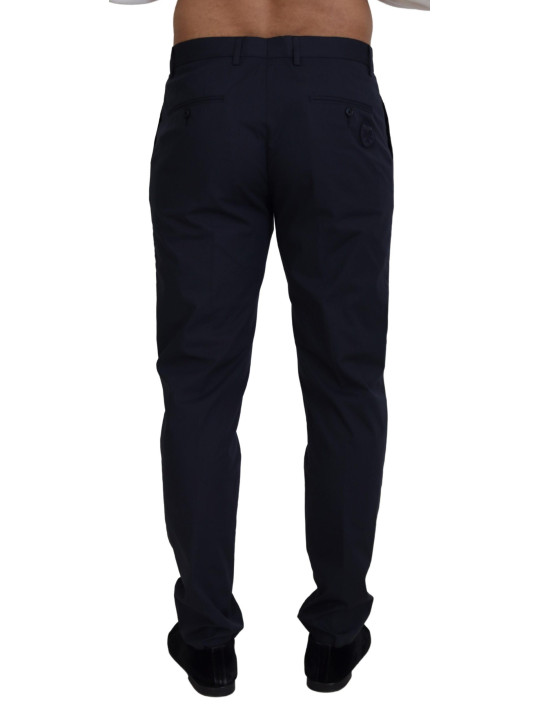 Jeans & Pants Elegant Blue Cotton Stretch Pants 690,00 € 8057155301454 | Planet-Deluxe